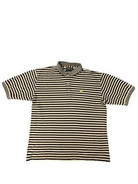 Masters Collection | Striped Golf Polo | Large